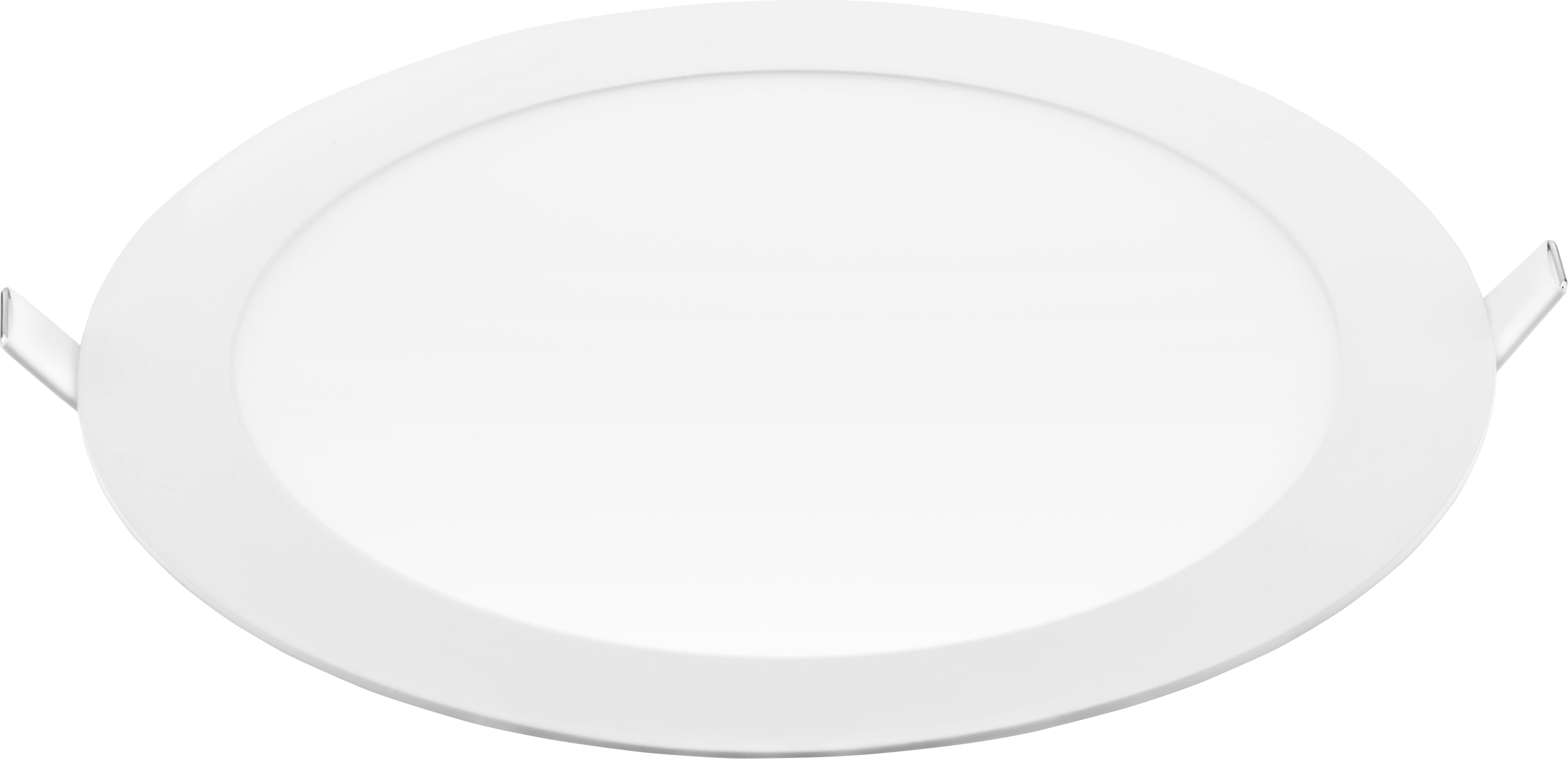 Painel Led de Embutir Redondo 18W 3000K Branco Kobe